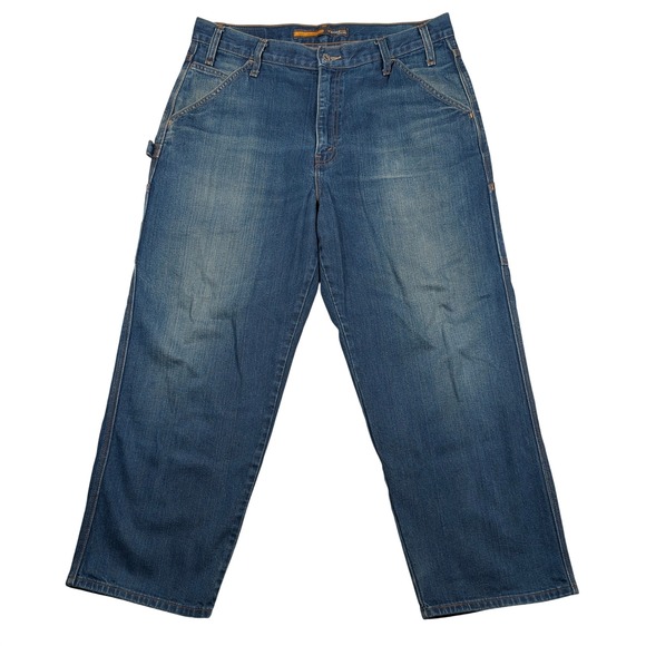 Levi's SilverTab Other - Vintage Levis SilverTab Carpenter Jeans Mens 36x30 Relaxed Wide Leg Baggy Y2K